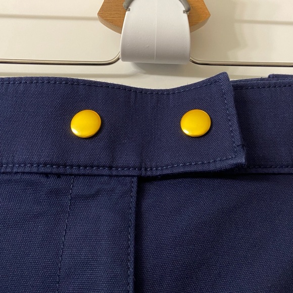 Tory Burch Navy Blue Wide Leg Pants 4 - Picture 3 of 7